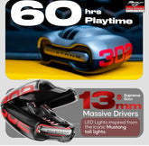 Mustang Torq Wireless in Ear Earbuds