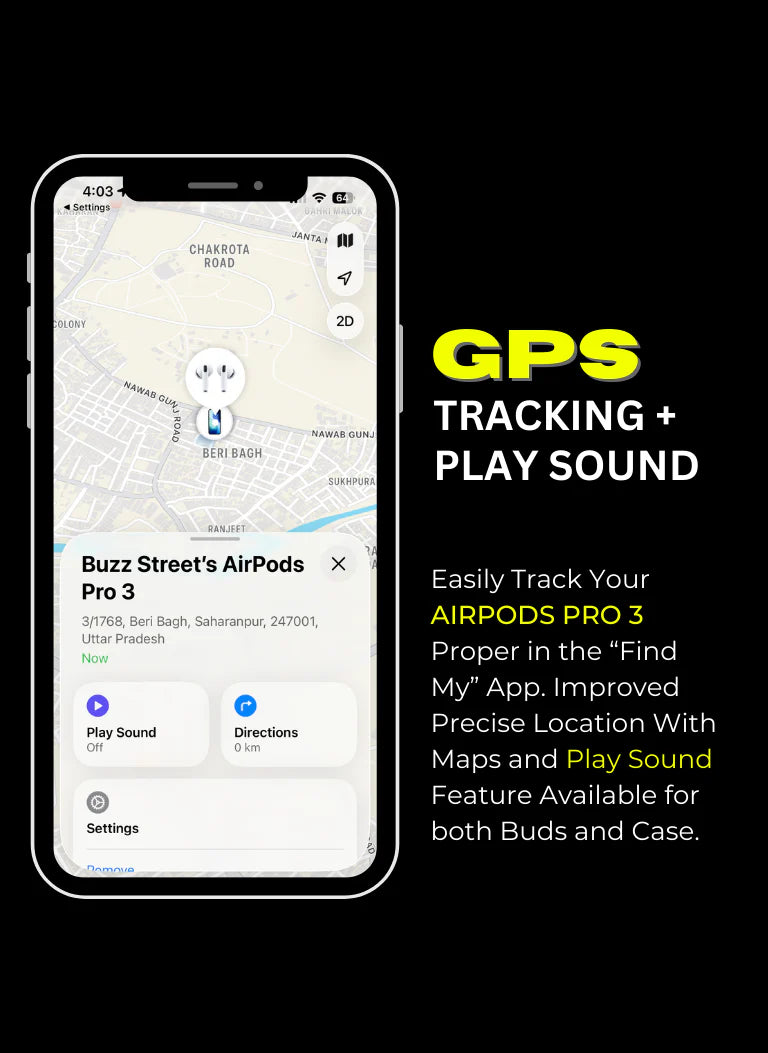 AirPods Pro 3 With Noise Cancellation | Free 10,000mAH Mag Safe
