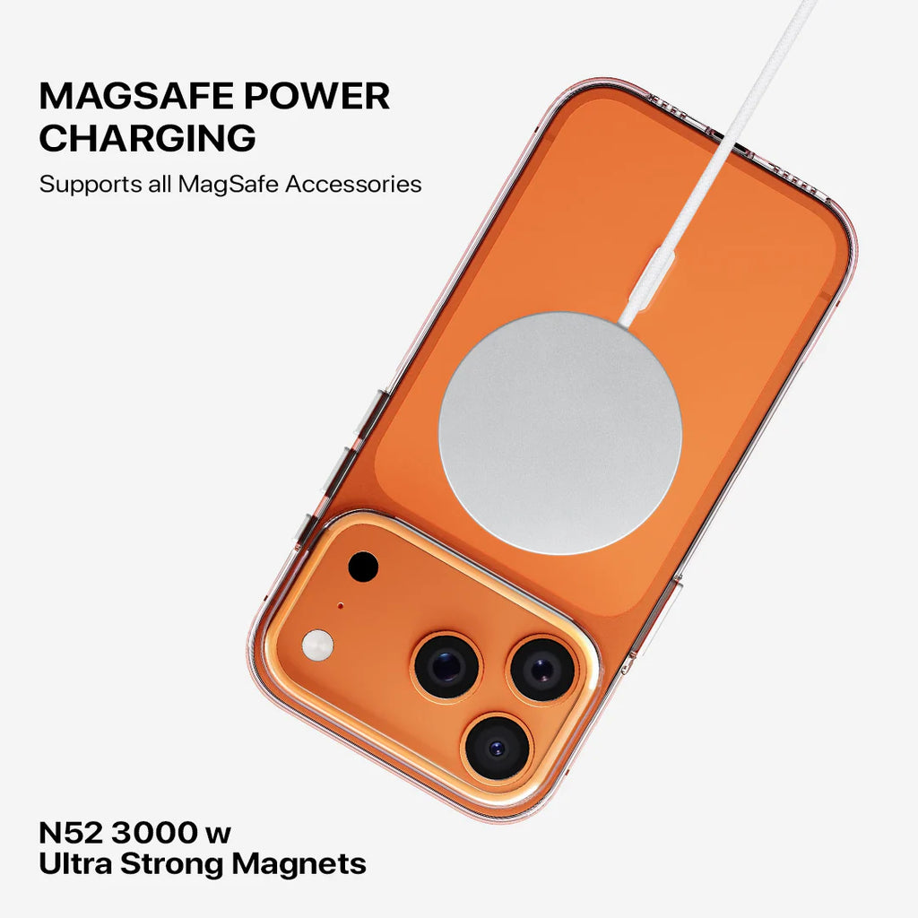 Iphone Anti Yellow MagSafe Transparent Clear Case