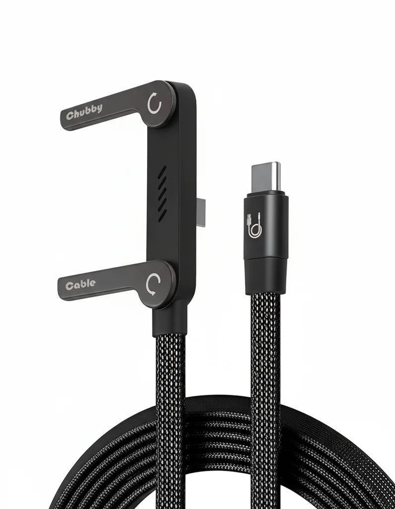 ChubbyCable StandLite: Your Indispensable 240W Charge & Stand Solution