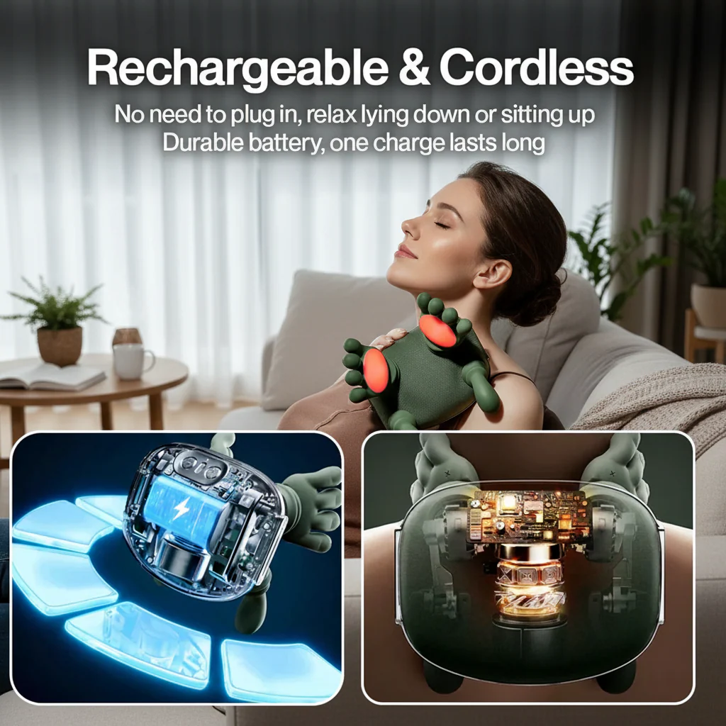 Theravia™ Neck & Shoulder Massager - Say Bye to Spa