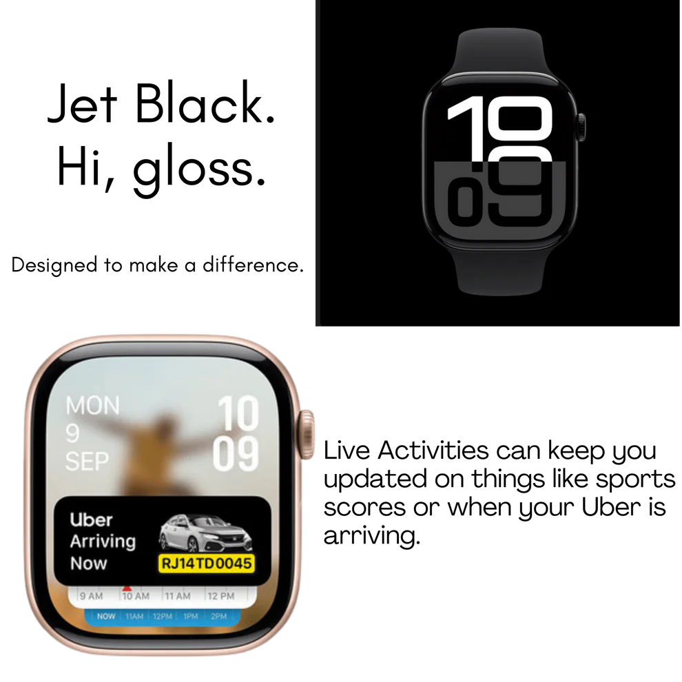 Watch Series 10 Smartwatch 46mm GPS + Cellular Smartwatch | Titanium Case | OLED Always-On Retina display