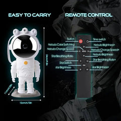 Glowry Astronaut Galaxy Light Projector