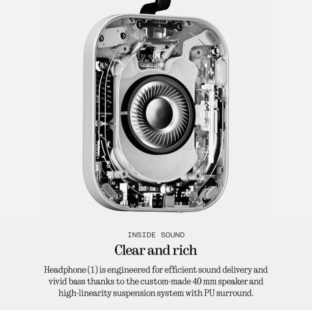 Nothing Style ANC Wireless Over-Ear Headphones