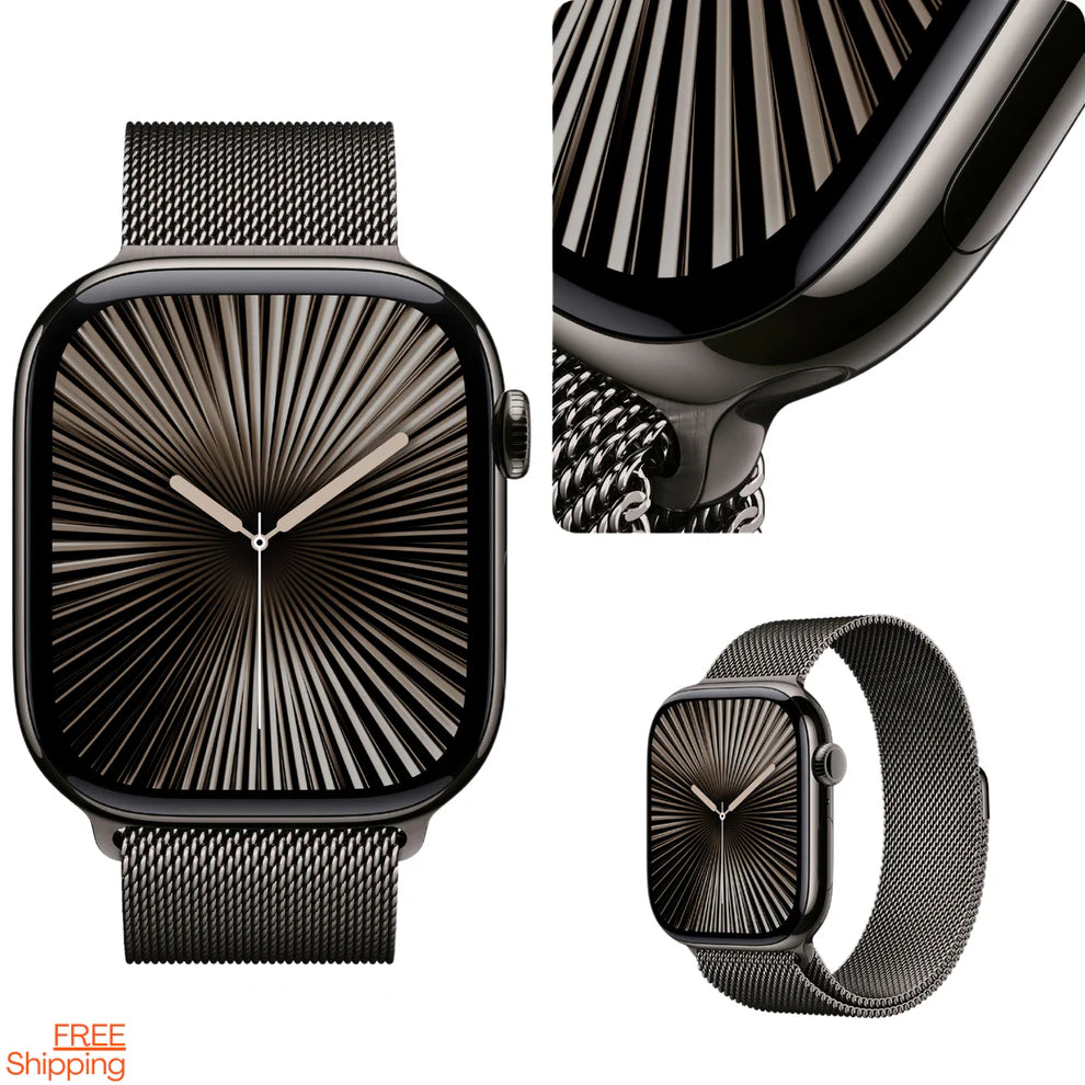 Watch Series 10 Smartwatch 46mm GPS + Cellular Smartwatch | Titanium Case | OLED Always-On Retina display