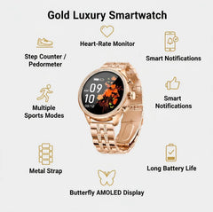 ROSE METAL Smartwatch