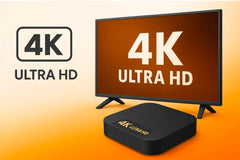 8K Ultra HD Android Smart TV Box | Voice Remote | Dual USB | WiFi & Bluetooth | Free Indian Live TV Channels | Limited Edition