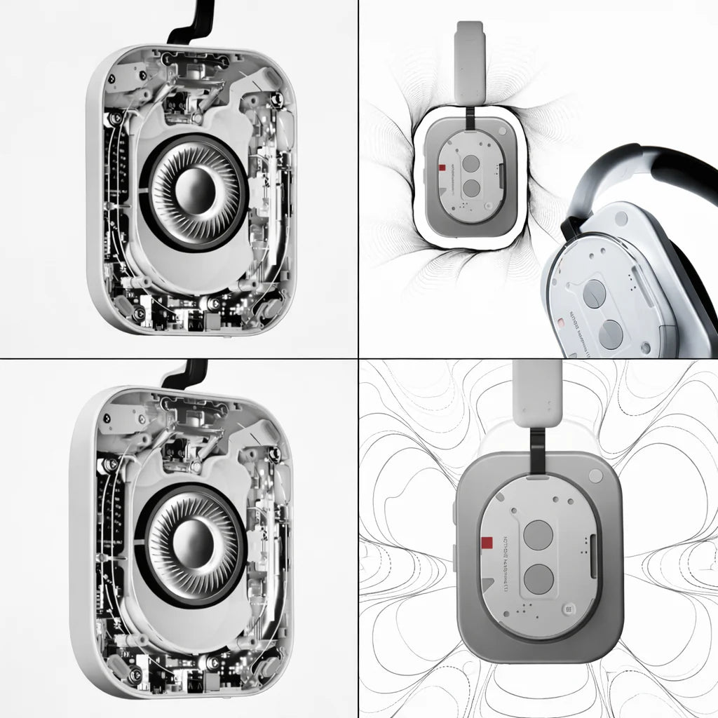 Nothing Style ANC Wireless Over-Ear Headphones