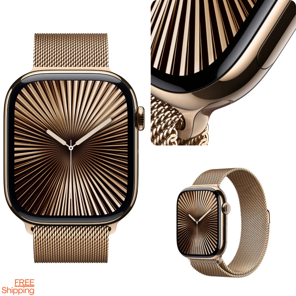 Watch Series 10 Smartwatch 46mm GPS + Cellular Smartwatch | Titanium Case | OLED Always-On Retina display