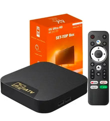 8K Ultra HD Android Smart TV Box | Voice Remote | Dual USB | WiFi & Bluetooth | Free Indian Live TV Channels | Limited Edition