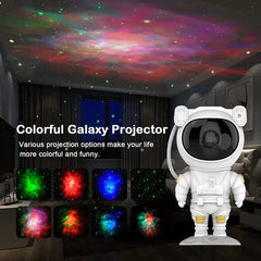 Glowry Astronaut Galaxy Light Projector
