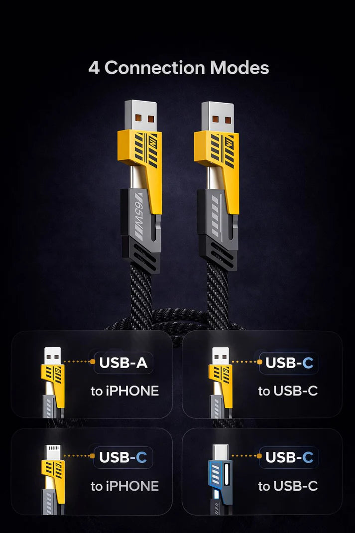 Exclusive offer Unipods with MagSafe Powerbank with 4-in-1 multi charging cable