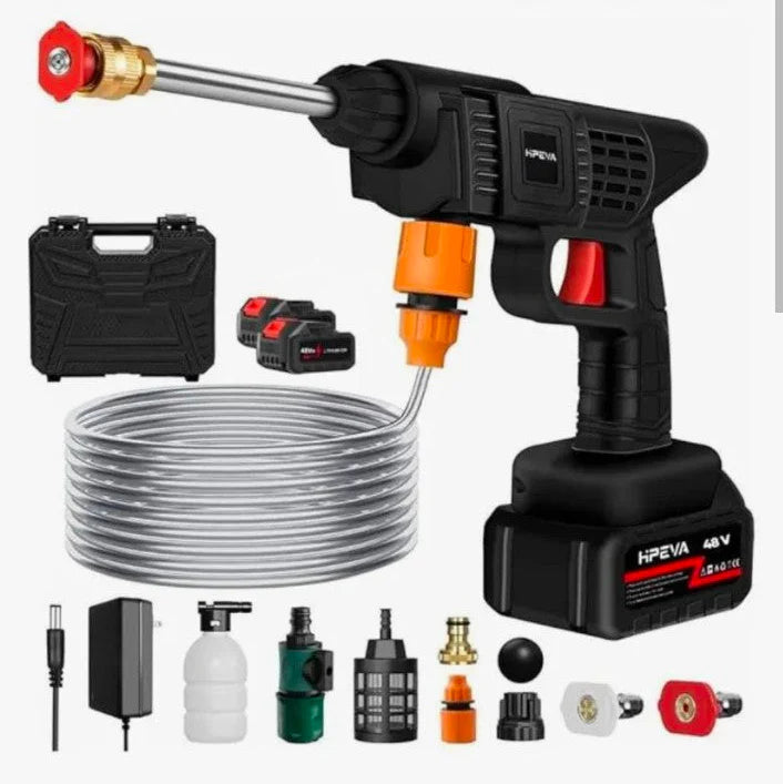 High-Pressure Car Wash Gun – Adjustable Jet Spray Nozzle for Deep Cleaning Cars, Bikes & Outdoor Surfaces