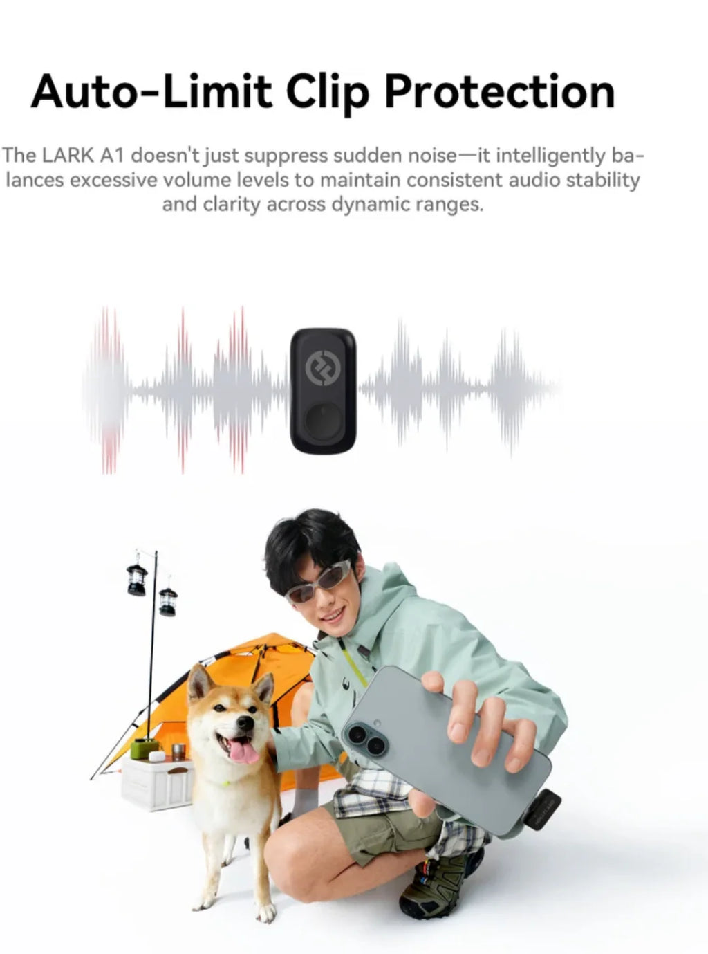 Hollyland lark A1 microphone